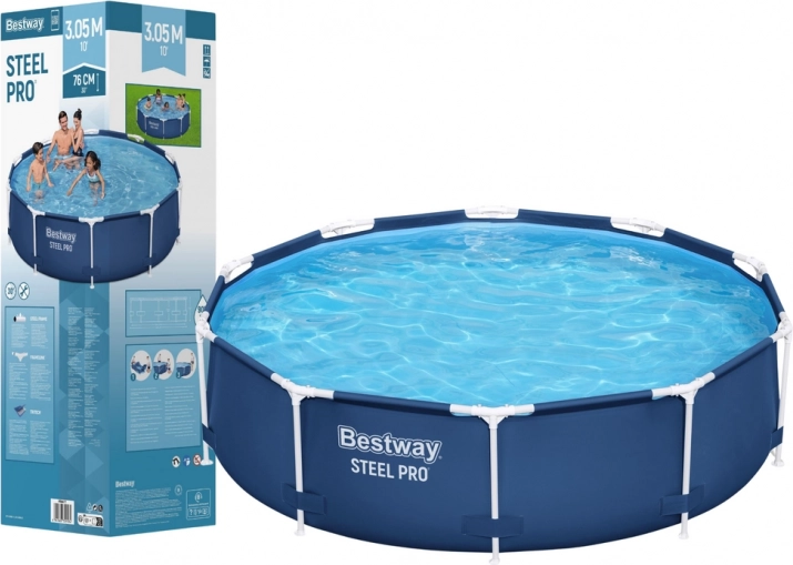 Vrtni bazen s konstrukcijo 306 cm x 76 cm Bestway