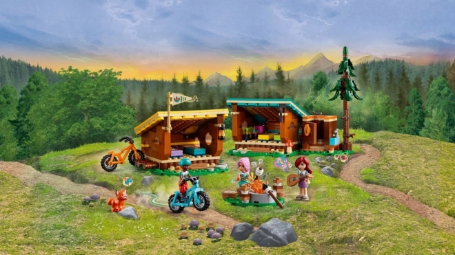 LEGO Friends 42624 Udobne brunarice na pustolovskem taboru