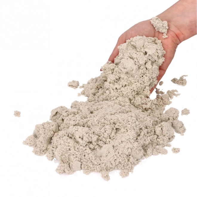 NaturSand kinetični pesek 3 kg s kalupi in peskovnikom