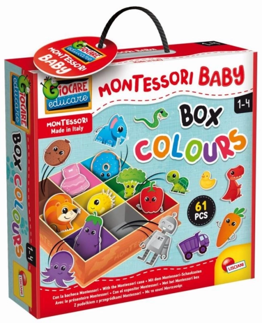 MONTESSORI OTROŠKA ŠKATLICA - Barve