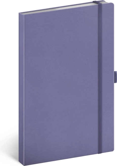 Beležnica NOTIQUE lila, s pikami 13 × 21 cm