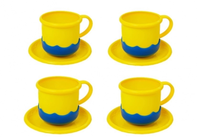 Set plastičnega posodja Little Cook Lončki