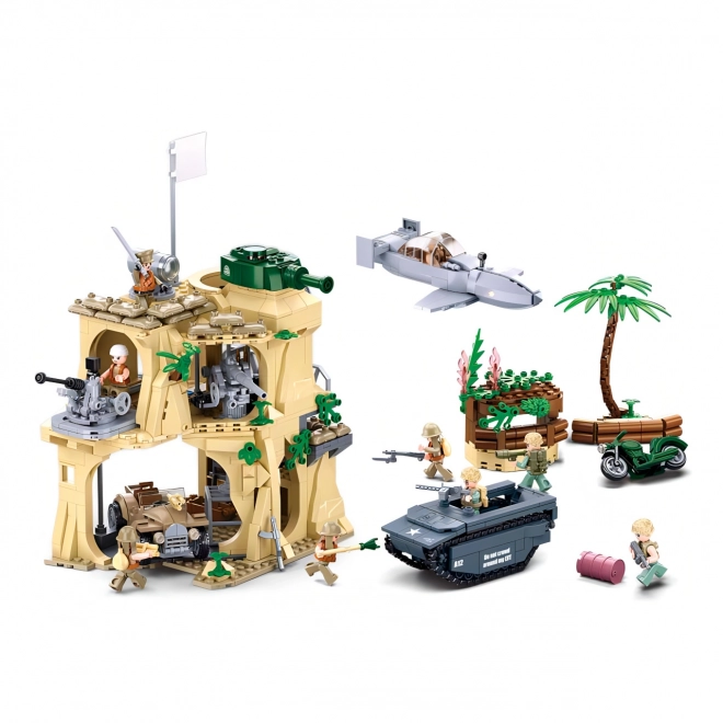Sluban Army WW2 M38-B1111 Bitka za Iwo Jimo