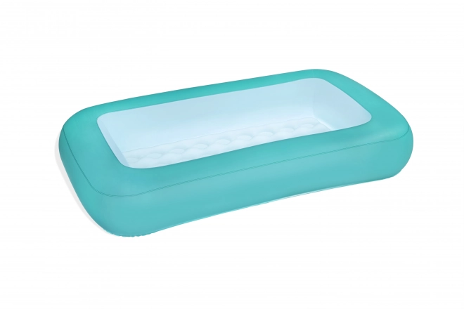 BESTWAY Pravokoten otroški napihljiv bazen 2+ 165x104x25cm + napihljivo dno