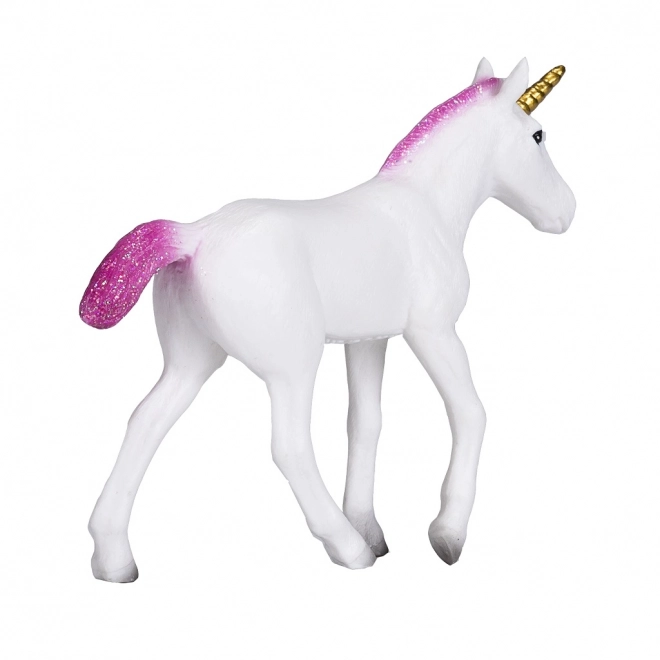 Plastična figura Samorog z rožnato grivo