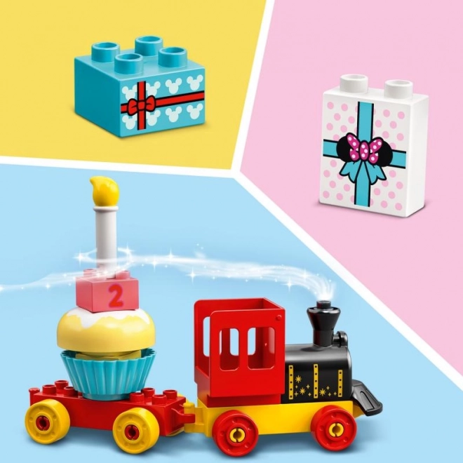 LEGO 10941 DUPLO Rojstnodnevni vlak Mickeyja in Minnie