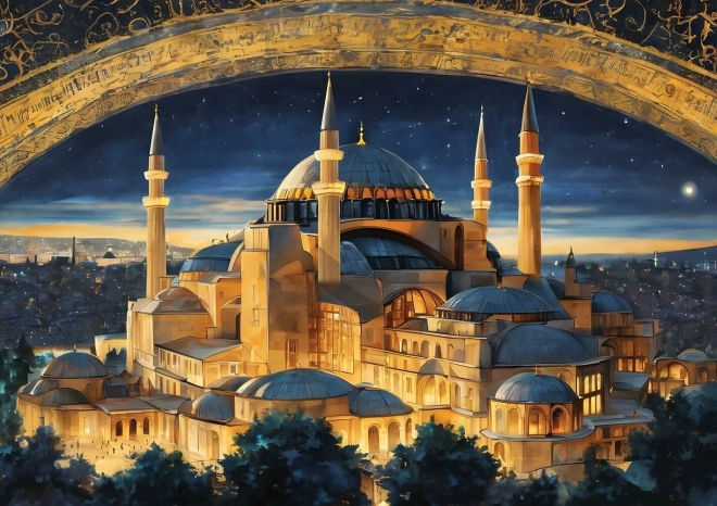 Sestavljanka Hagia Sofia 1000 koščkov