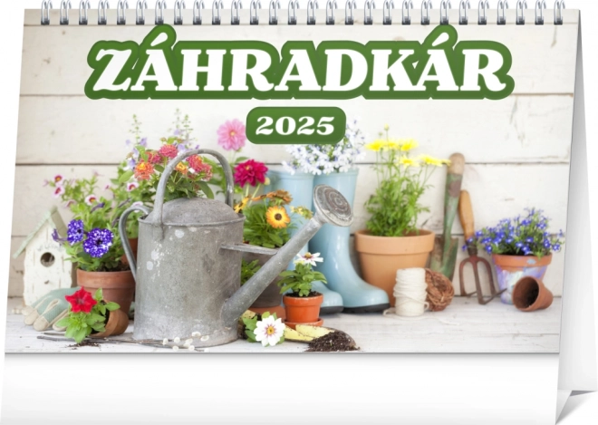 NOTIQUE Namizni koledar Vrtnar 2025, 23,1 x 14,5 cm