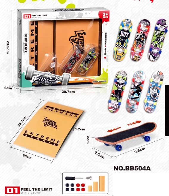 Fingerboard igralni komplet