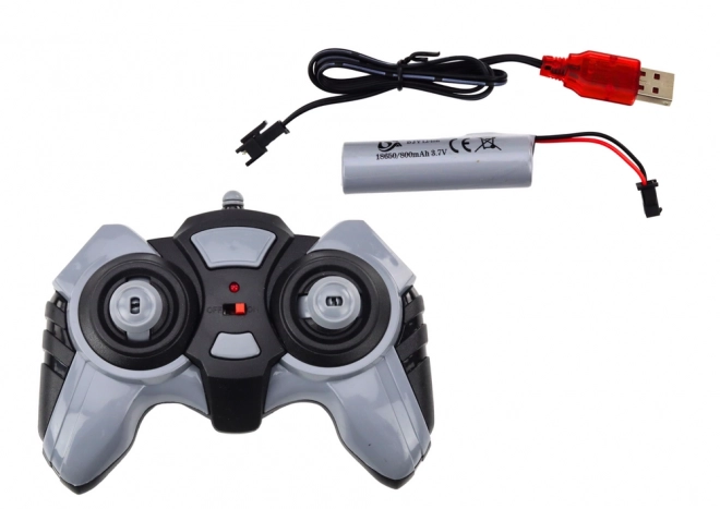 Daljinsko voden traktor RC 2.4G Zvoki Modra
