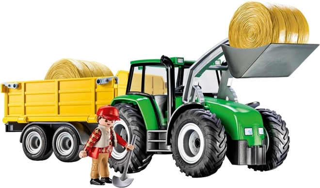 Set kmetijskih figuric 9317 Traktor s prikolico
