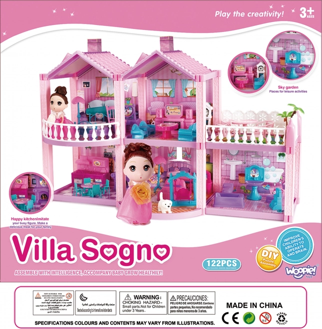 Hišica za punčke PONY FANTASY VILLA