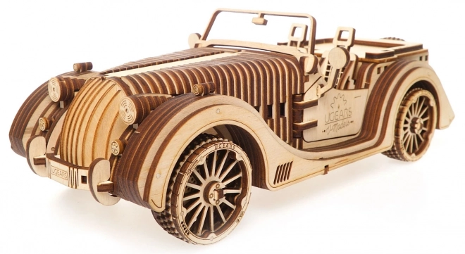 Ugears 3D sestavljanka - Roadster VM 01 - 437 kosov