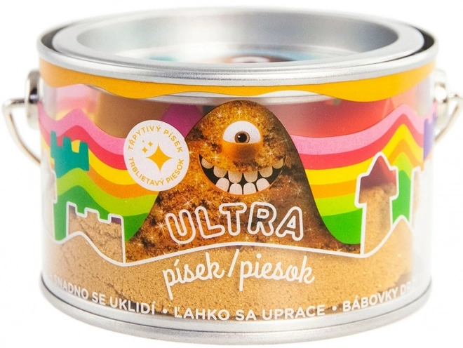 Ultra pesek z bleščicami 200g - zlat
