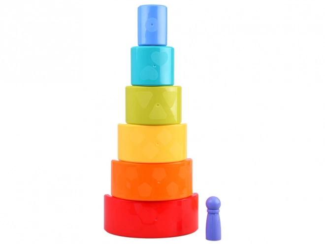 Barviti kameleon igrača montessori 18m+