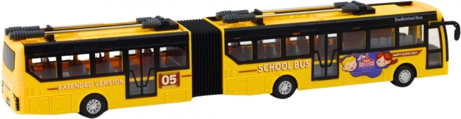 Zdaljinsko vodeni šolski trolejbus Przegubowy 1:32 rumen