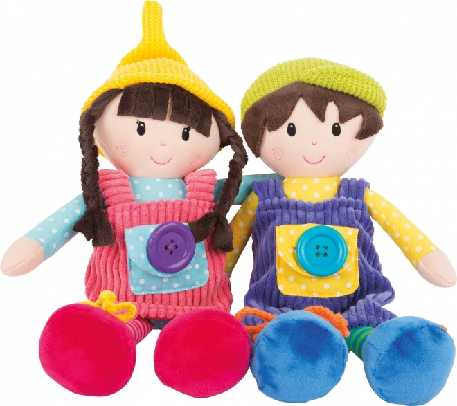blagene punčke iz blaga Emma in Noah small foot