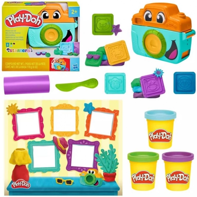 Fotoaparat in ustvarjanje fotografij Play-Doh