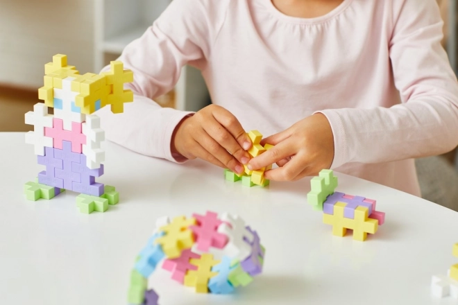 Kreativna gradbena igrača Plus-Plus BIG Pastel za otroke