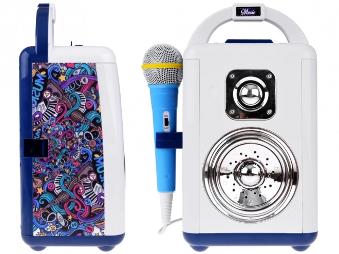 Disco brezžični zvočnik + mikrofon + bluetooth za otroke IN0165