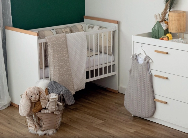 Komplet za posteljico Sleep Guardian 12-delni bež
