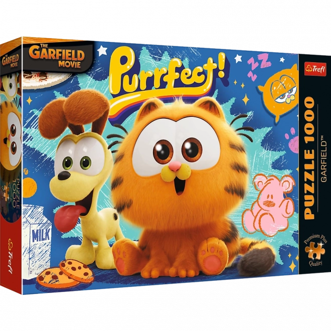 Sestavljanka 1000 Premium Plus Garfield Trefl