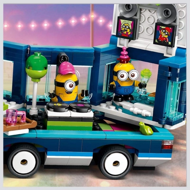 Komplet Minions - Minionski zabavni avtobus