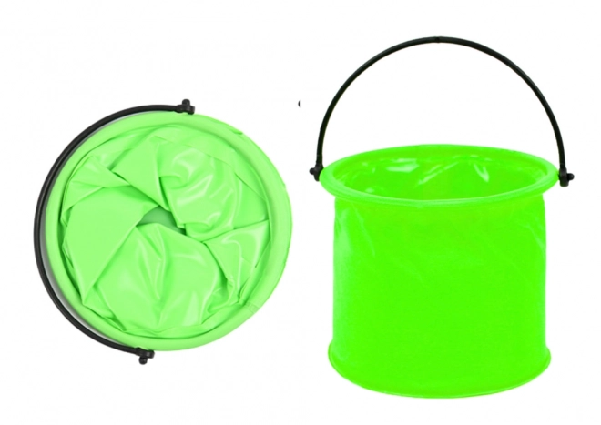 Zložljiv večnamenski vedro PVC zeleno
