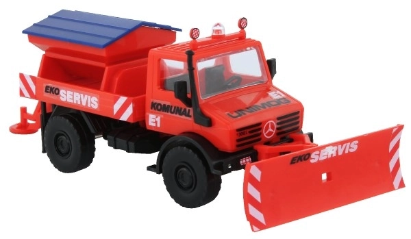Gradbeni komplet Monti System MS 18 Komunalni Mercedes 22x15x6cm