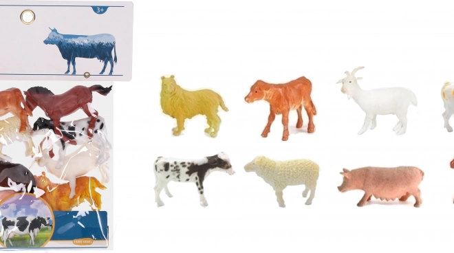 Set Živali s Kmetije 10 cm