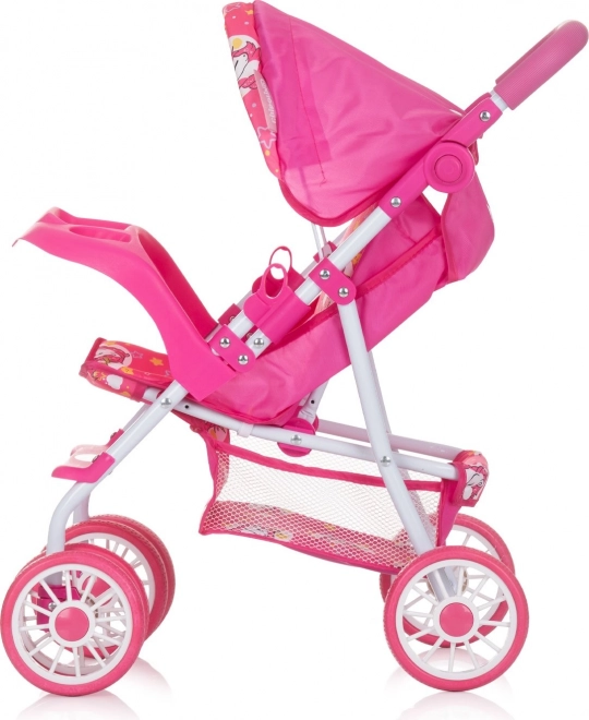 CHIPOLINO Športni voziček za punčke Dolly Unicorns