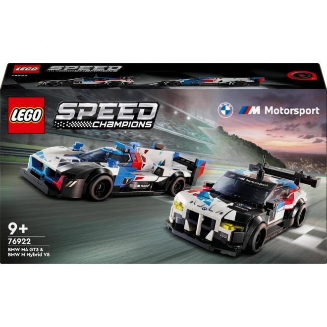LEGO Speed Champions 76922 Dirkalni avtomobili BMW M4 GT3 in BMW M Hybrid V8