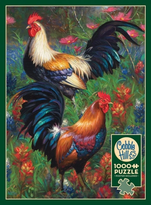 COBBLE HILL Puzzle Petelini 1000 kosov
