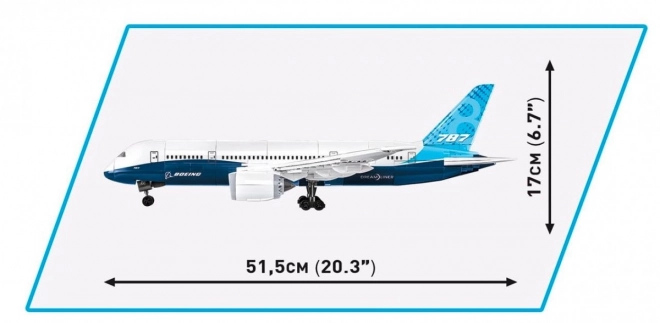 COBI 26603 Boeing 787-8 Dreamliner, 1:110, 836 kos
