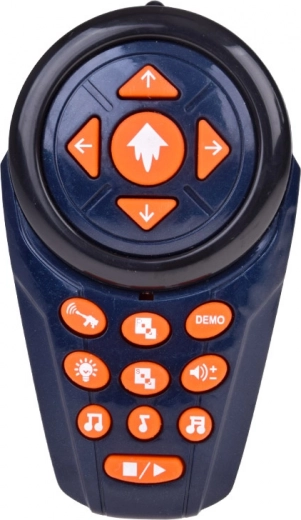 Daljinsko upravljanje z glasbo, lučmi in demo načinom