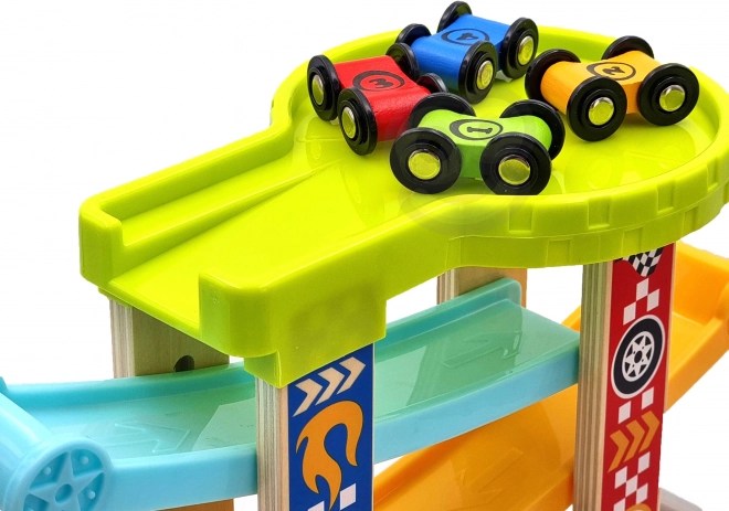Tooky Toy Barvita tobogan za avtomobile