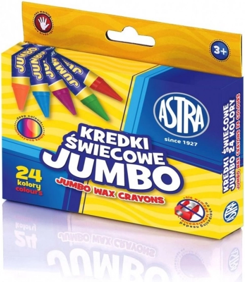 Vosekbarvice Jumbo 24 kos ASTRA