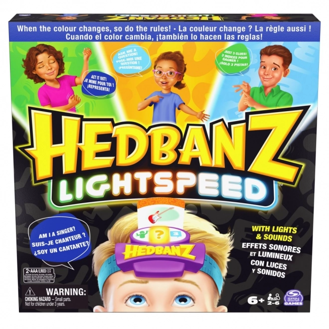 Družabna igra Hedbanz lightspeed
