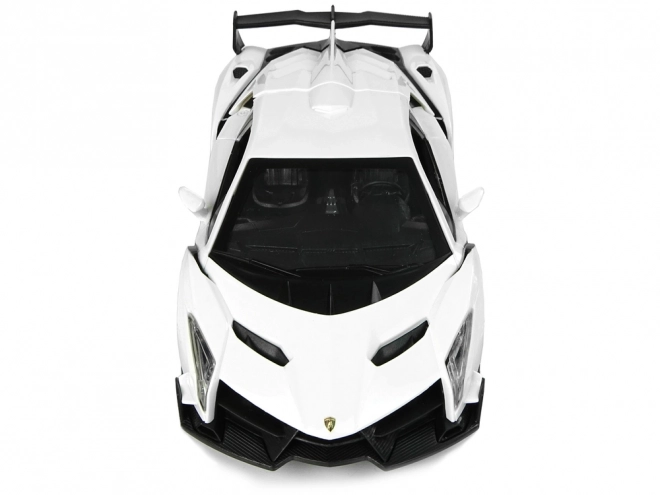 Daljinsko upravljano Lamborghini Veneno White 2.4G daljinsko upravljanje volana Zvočna svetlobna telesa
