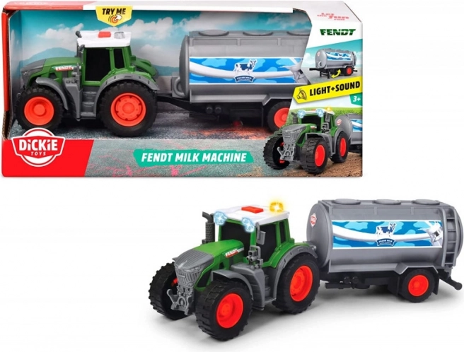 traktor s cisternskim priklopnikom za mleko 26 cm
