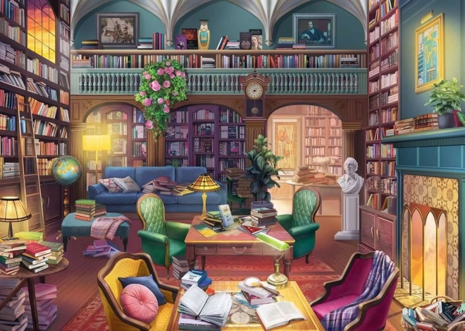 Ravensburger puzzle Sanjska knjižnica XXL 500 kosov