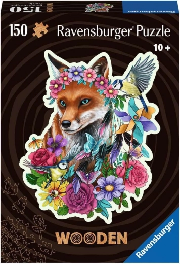 Lesene puzzle pisana lisica 150 koščkov RAVENSBURGER