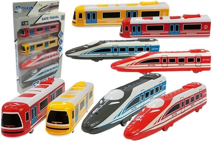 set vagonov in lokomotiv Pendolino – različne vrste