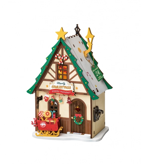 Miniatura praznične hišice