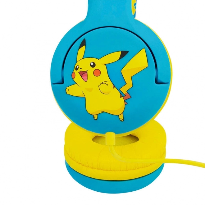 Žične slušalke za otroke OTL Pokemon Pikachu (modro-rumena)