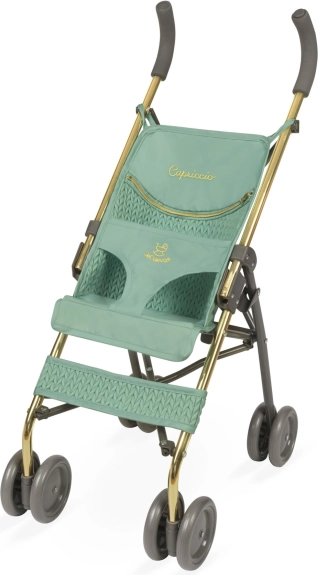 Zložljiv voziček za punčke golf XL CAPRICCIO 75 cm