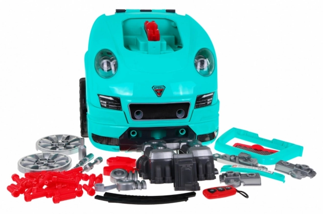 DIY Motor Master - komplet za malega mehanika modra