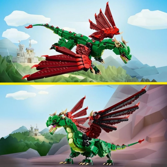 Lego Creator srednjeveški zmaj