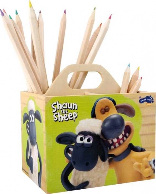 Small Foot Lesen stojalo za svinčnike ovcica Shaun