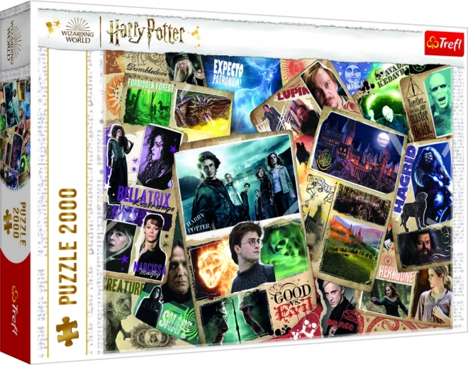 Sestavljanka 2000 kosov Harry Potter Junaki